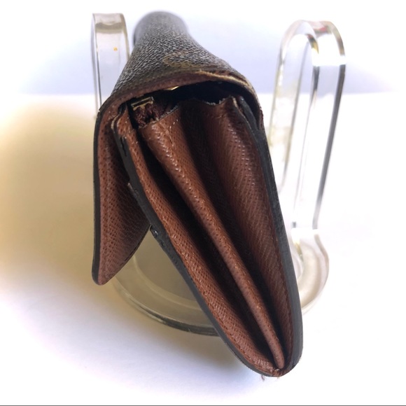 Louis Vuitton Sarah Monogram Leather Wallet Authentic with flaws Made in Italy - Picture 3 of 14